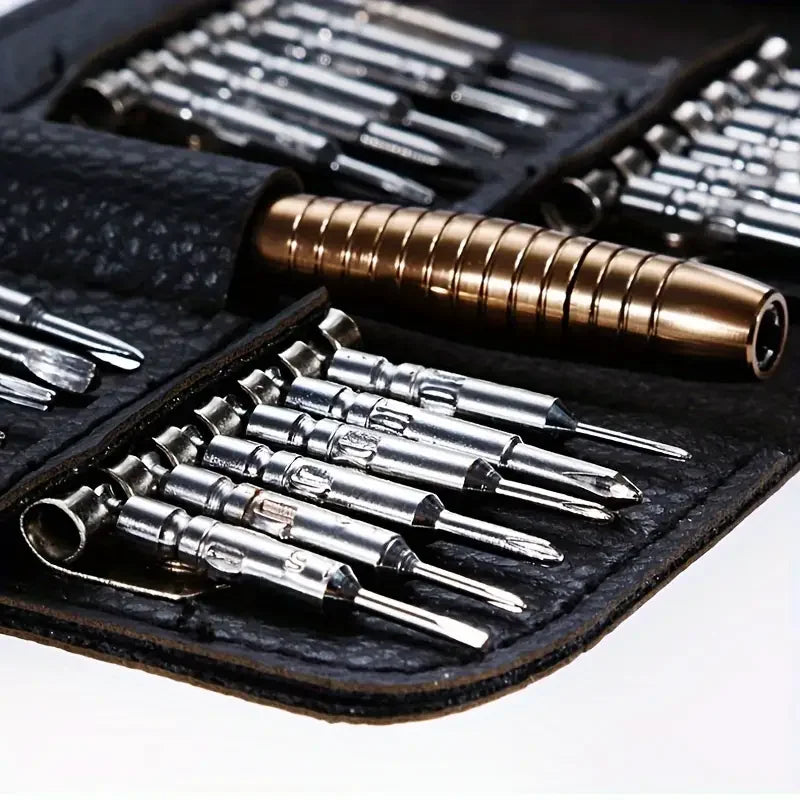 Precision Screwdriver Set, 25 In 1 Repair Tool Kit, Small Screwdriver Set, Star/Y-type/Flat-blade/Triangle Screwdrivers F