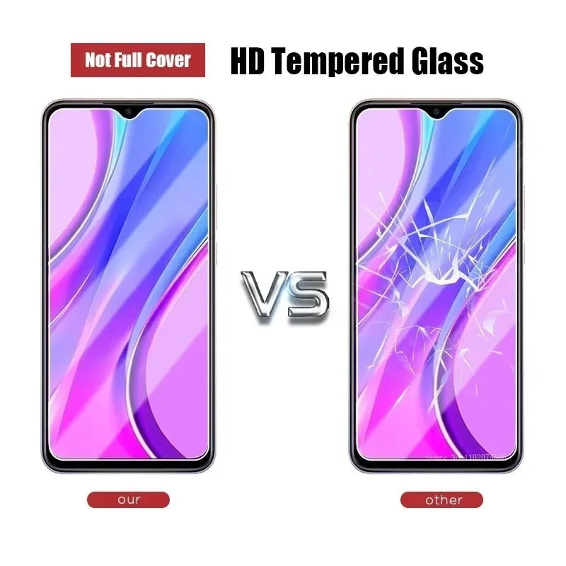 Tempered Glass For Xiaomi Redmi Note 13 Pro Plus 7 9 10C 12C 12S 9S 10 11S 8T 9T 9C 10T 11T 11 Lite 5G Poco X3 X4 Pro Glass