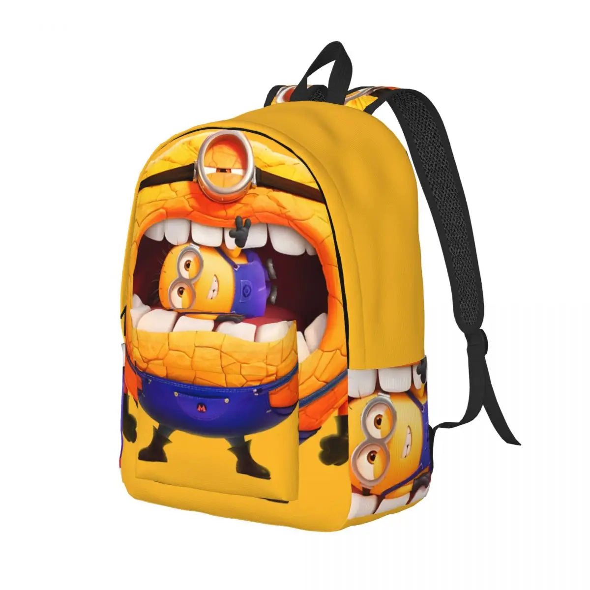 Fashion Despicable Me 4 School Backpack Large Capacity Minion Despicable Me College Student Storage Bag Back To School Gift