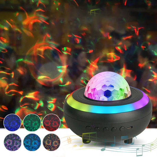 Projector Galaxy Projector Bedroom Bluetooth Speaker Multi Color Dynamic Projection for Bedroom Home Decoration