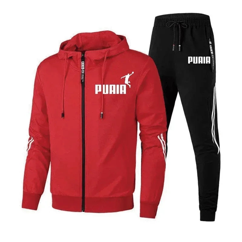 Men's Jogging Suit, Sweater, Hoodie, Jacket, Sports Pants, Men's Clothing, 2-Piece Set