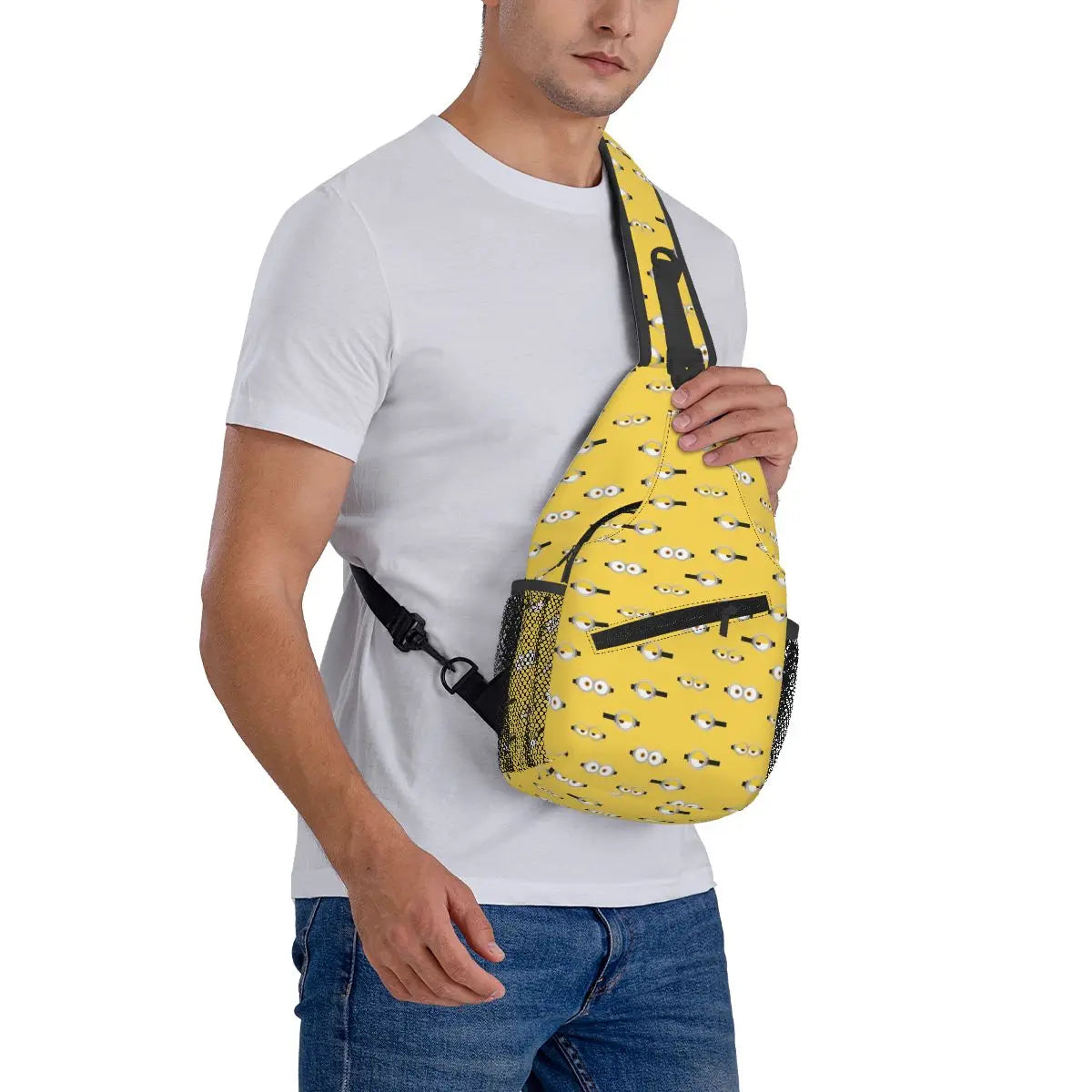 Minions Crossbody Chest Backpack Minion Shoulder Backpack