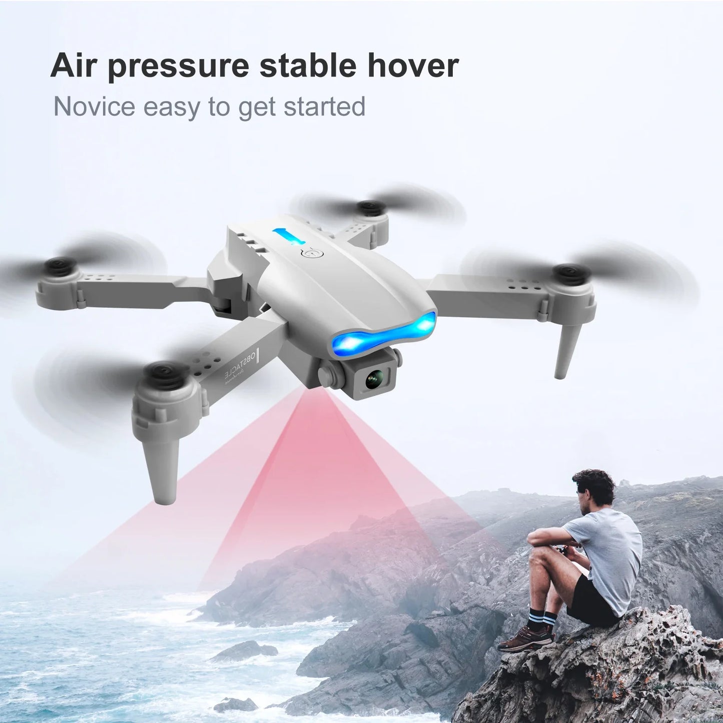 Xiaomi Mijia E99 Pro Drone HD 8k Dual-Camera High Hold Mode Foldable RC WIFI Aerial Photography Quadcopter for Adult Child Toys