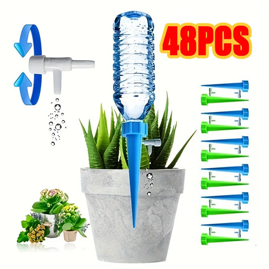 Automatic Drip Plants Irrigation Drip Irrigation Garden Watering System Garden Plant Self Watering Kits Insert Watering Devices