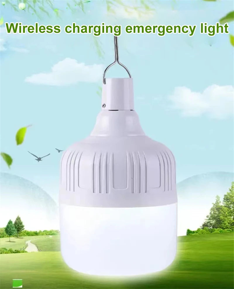 USB Rechargeable LED Light Emergency Bulb  Tents Lighting Camping Equipment Bulb Portable Lanterns