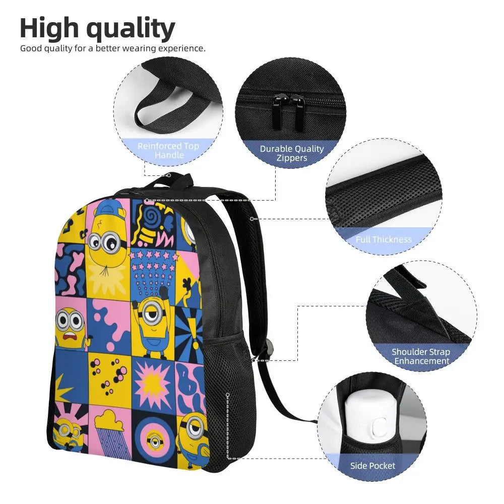 Despicable Me 4 Movie School Backpack