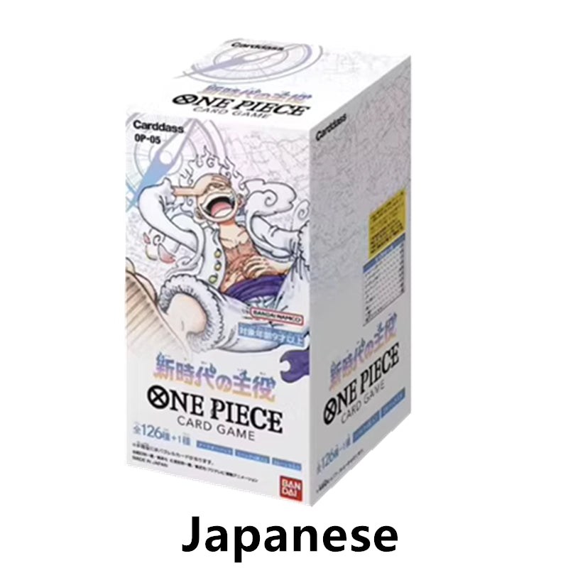 Bandai Original Anime Booster Box One Piece Op-07/09 PRB01 Awakening of The New Era Tcg Collection Card Child Toy In Stock