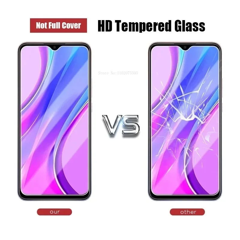 Tempered Glass For Xiaomi Redmi Note 13 Pro Plus 7 9 10C 12C 12S 9S 10 11S 8T 9T 9C 10T 11T 11 Lite 5G Poco X3 X4 Pro Glass