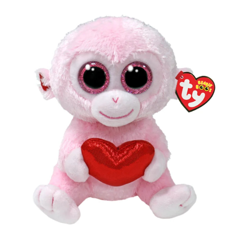 TY Beanie 6" Glitter Eyes Heather Lainey Giselle Scrappy Kiki Fiona Cat Stuffed Soft Doll Toy Christmas Gift Kids Toys