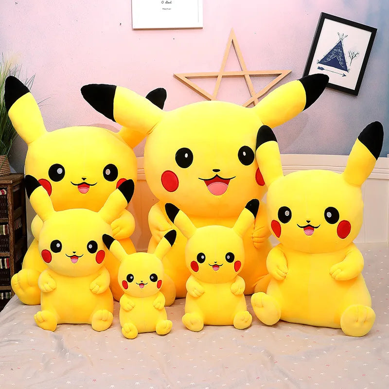 Pokemon Kawaii Pikachu Pillow Super Soft Large Size Plush Toy Sleeping Doll Pillow Sleeping Girl Birthday Gift Toy For Children