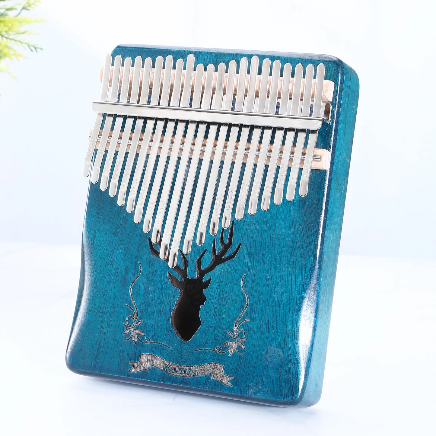 21 Keys Thumb Piano Calimba Professional Tuned Portable Kalimba 17Keys Beginner's Finger Piano Birthday Festival Relaxation Gift