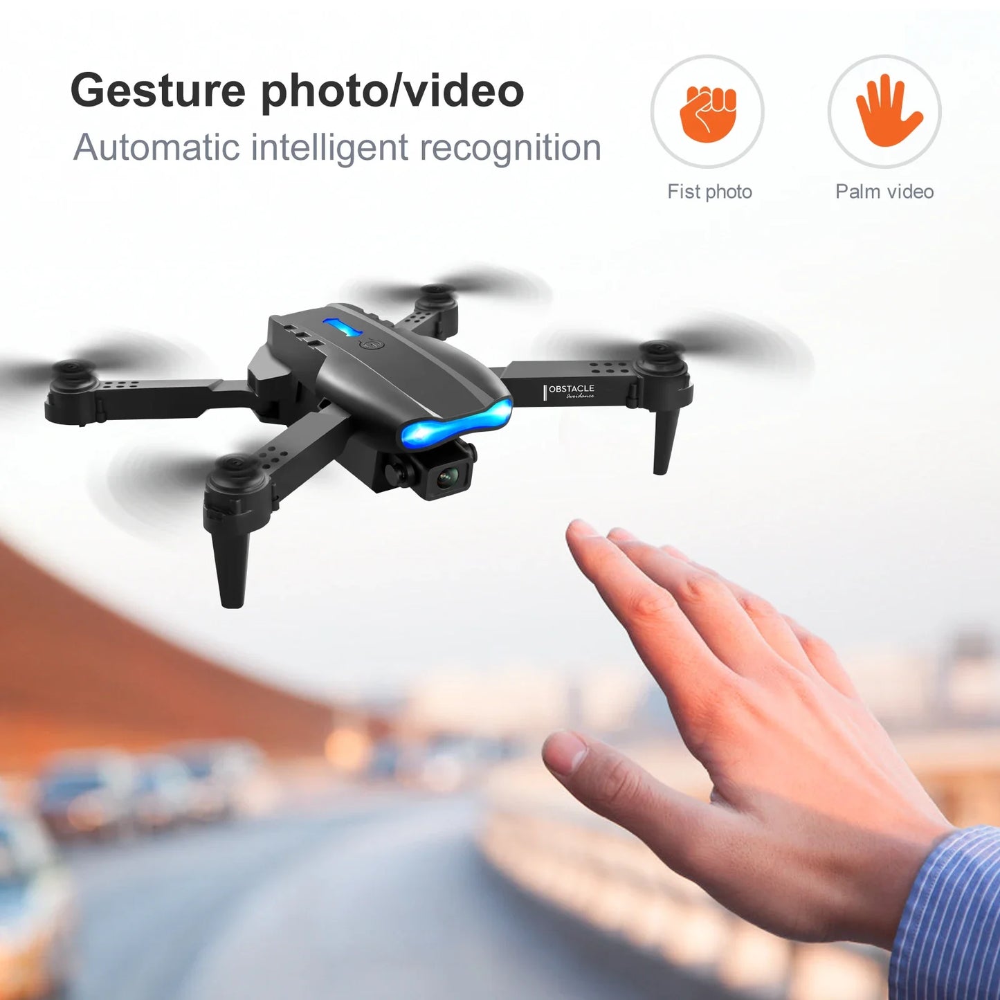 Xiaomi Mijia E99 Pro Drone HD 8k Dual-Camera High Hold Mode Foldable RC WIFI Aerial Photography Quadcopter for Adult Child Toys