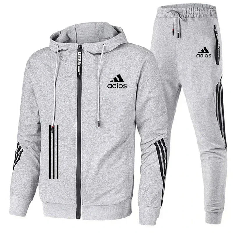 Men's clothing Hoodie & pants 2 sets of leisure fitness breathable fashion high quality jogging suit