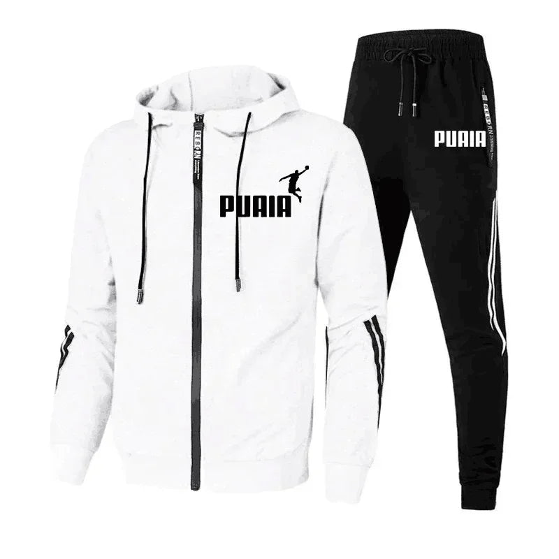 Men's Jogging Suit, Sweater, Hoodie, Jacket, Sports Pants, Men's Clothing, 2-Piece Set