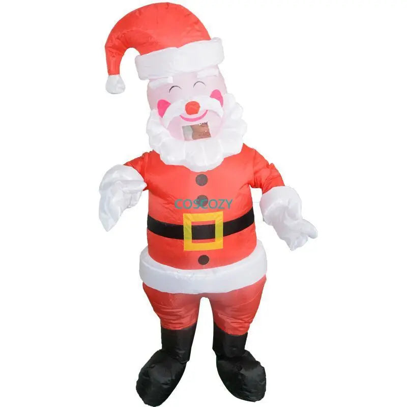 Inflatable Garment Christmas inflated Santa Claus Snowman Tree Cosplay Costume Carnival Xmas Party Festival Props