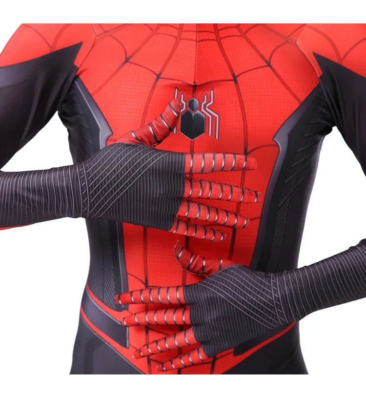 Spiderman's Costume Bodysuit For Kids and Adult Spandex