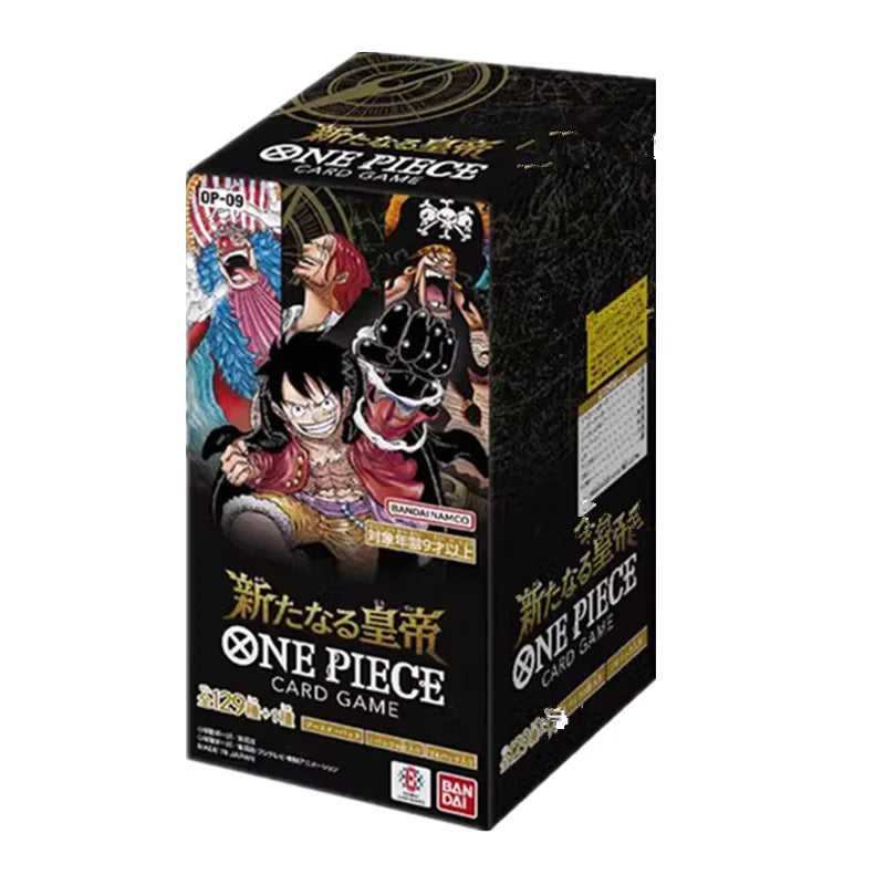 Bandai Original Anime Booster Box One Piece Op-07/09 PRB01 Awakening of The New Era Tcg Collection Card Child Toy In Stock