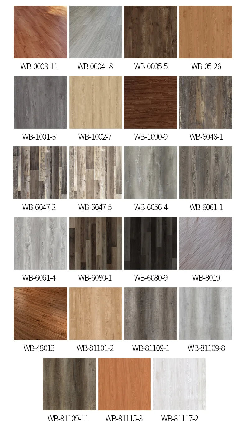 Self-Adhesive Wood Grain Floor Wallpaper Waterproof Wall Sticker Bedroom Living Room Toilet Kitchen Home Decor Floor Sticker