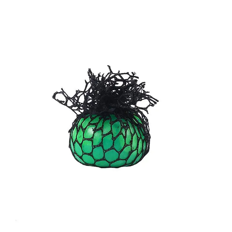 Mesh Squishy Grape Stress Ball Anti Stress Sensory Balls Squeeze Toys Decompression Anxiety