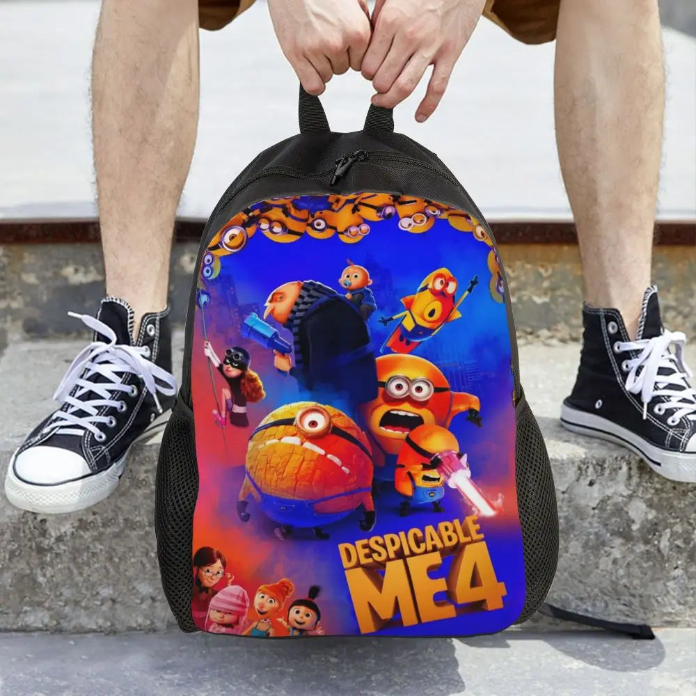 Despicable Me 4 Movie School Backpack