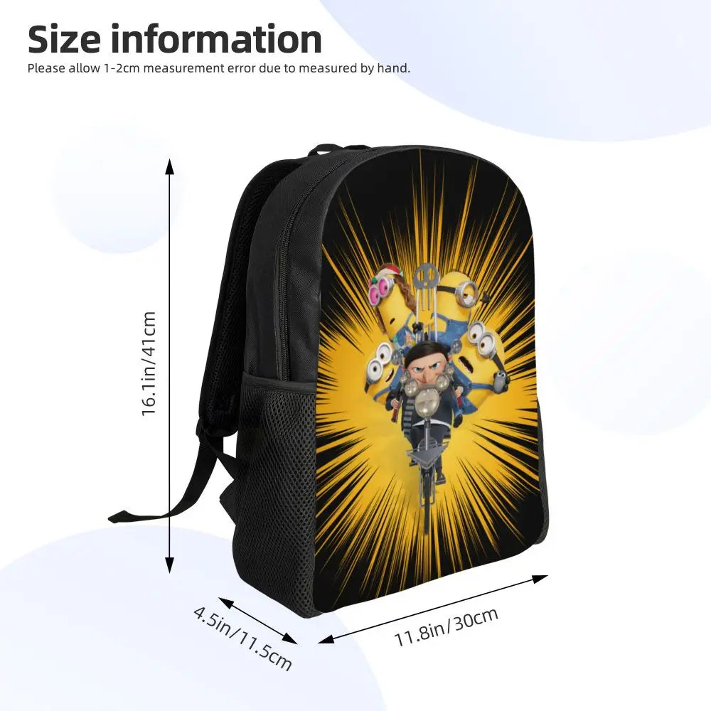 Despicable Me 4 Movie School Backpack