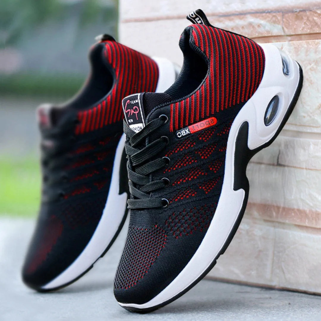 Breathable lace-up running shoes Korean version light casual sports shoes