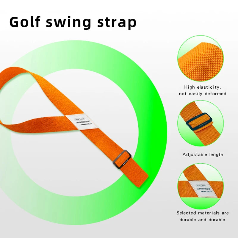 Golf Swing Trainer Golf Swing Strap Golf Posture Correction Golf Swing Ccorrector Golf Practice Supplies For Men Women Beginners