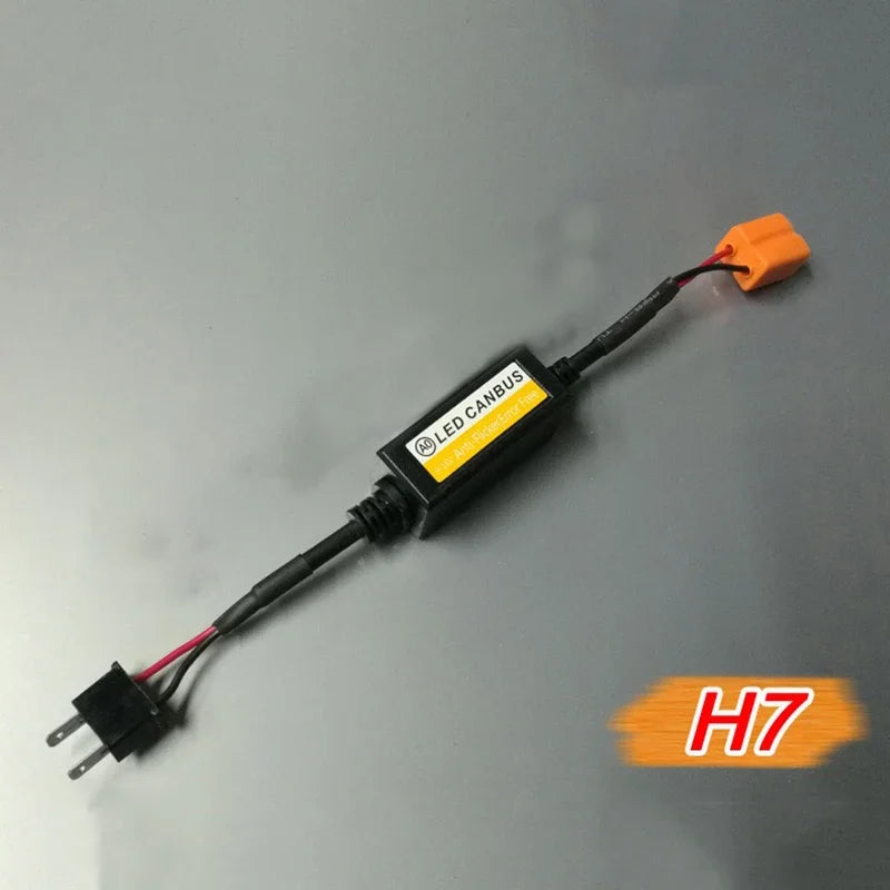 1~15PCS H4 H7 9005 9006 9012 LED Canbus Decoder Adapter Anti-Flicker Harness Bulbs Resistor Warning Error Canceller Dropship