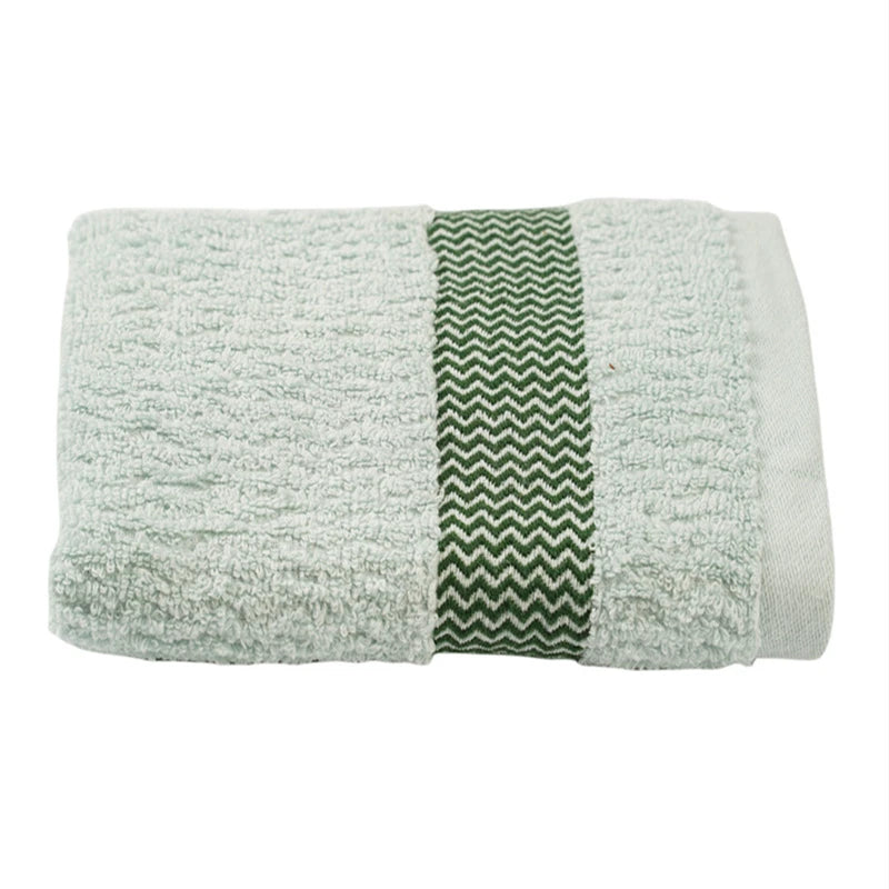 2 Towels Thickened Absorbent Towel Pure Cotton Quick Absorbent Soft Quick Dry Thickened Face Towel