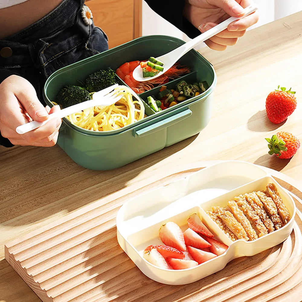 Bento Lunchbox Children Lunch Box For Kids Compartments Microwave Kid School Outdoor Camping Picnic Food Container Portable