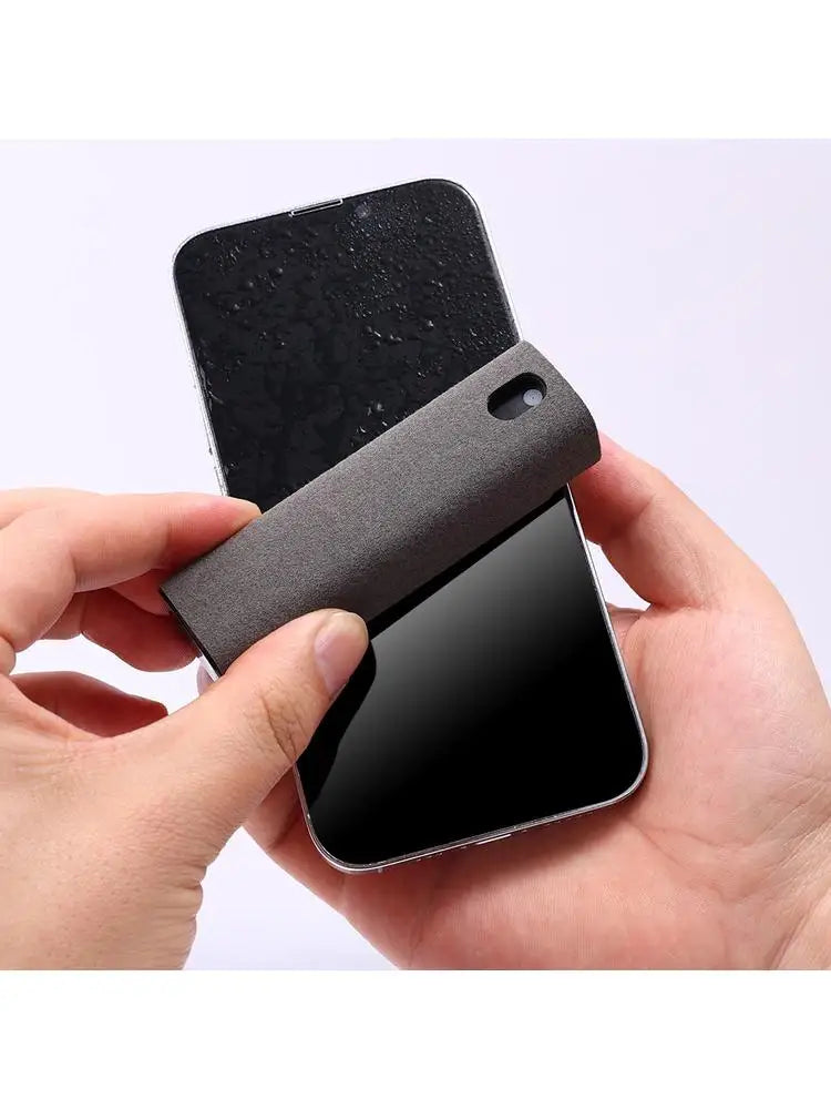 2in1 Microfiber Screen Cleaner Spray Bottle For Mobile Phone iPad Computer Microfiber Cloth Wipe iPhone Cleaning Glasses Wipes