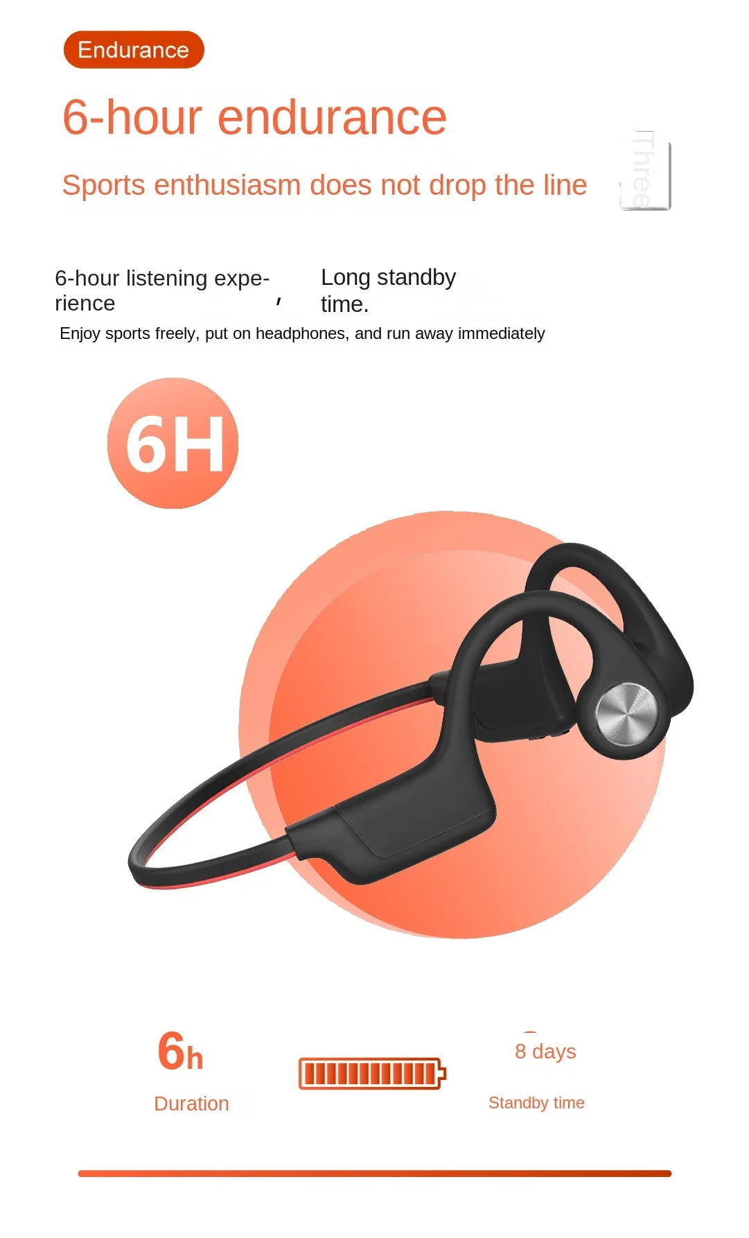 Open Ear bone conduction Night Running Luminous Sports Wireless Bone conduction Headsets for shokz openrun Bluetooth headphones