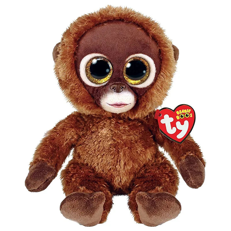 TY Beanie 6" Glitter Eyes Heather Lainey Giselle Scrappy Kiki Fiona Cat Stuffed Soft Doll Toy Christmas Gift Kids Toys