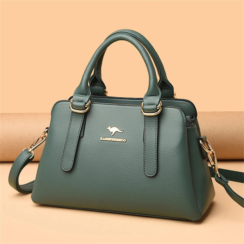 High Quality Women Purses and Handbags Luxury Designer PU Leather Shoulder Bags Female Bags Ladies Fashion Messenger Sac