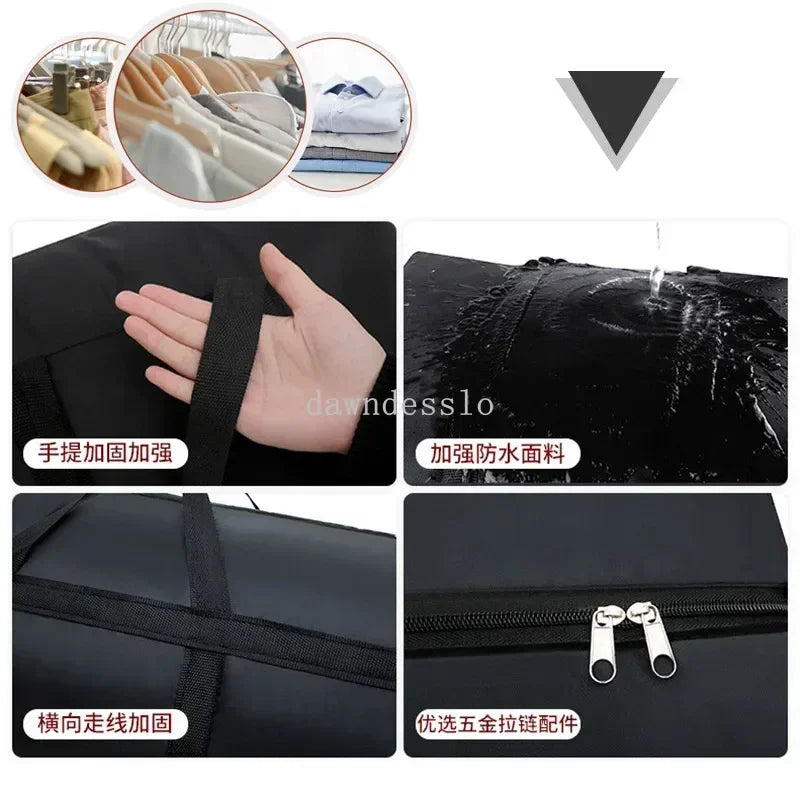 Extra Large Waterproof Moving Luggage Bags Laundry Shopping Bag Foldable Luggage Travel Bag Large Capacity Quilt Organizer