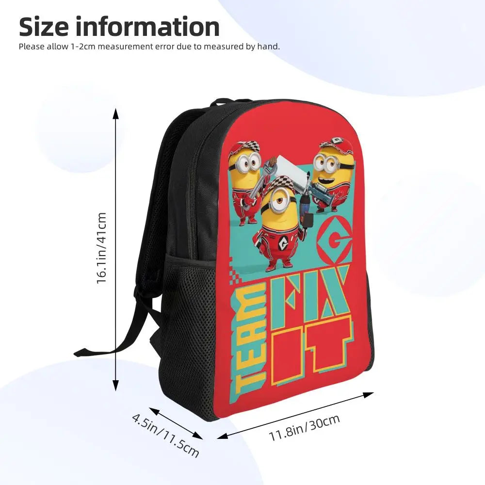 Despicable Me 4 Movie School Backpack