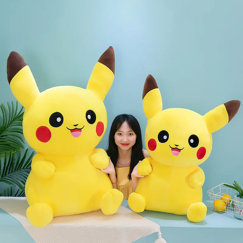 Pokemon Kawaii Pikachu Pillow Super Soft Large Size Plush Toy Sleeping Doll Pillow Sleeping Girl Birthday Gift Toy For Children