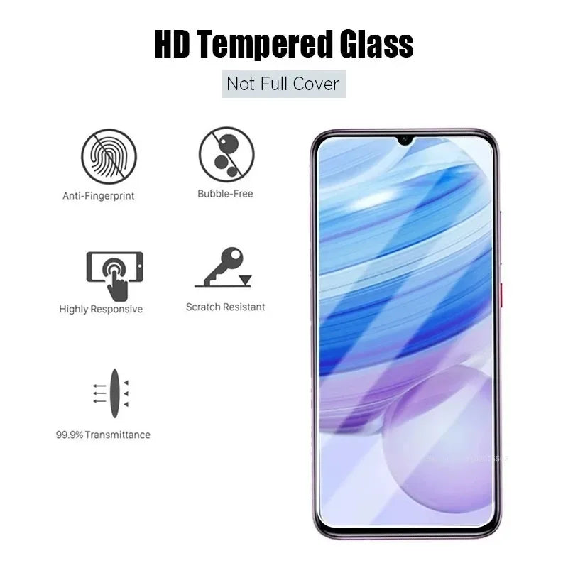 Tempered Glass For Xiaomi Redmi Note 13 Pro Plus 7 9 10C 12C 12S 9S 10 11S 8T 9T 9C 10T 11T 11 Lite 5G Poco X3 X4 Pro Glass