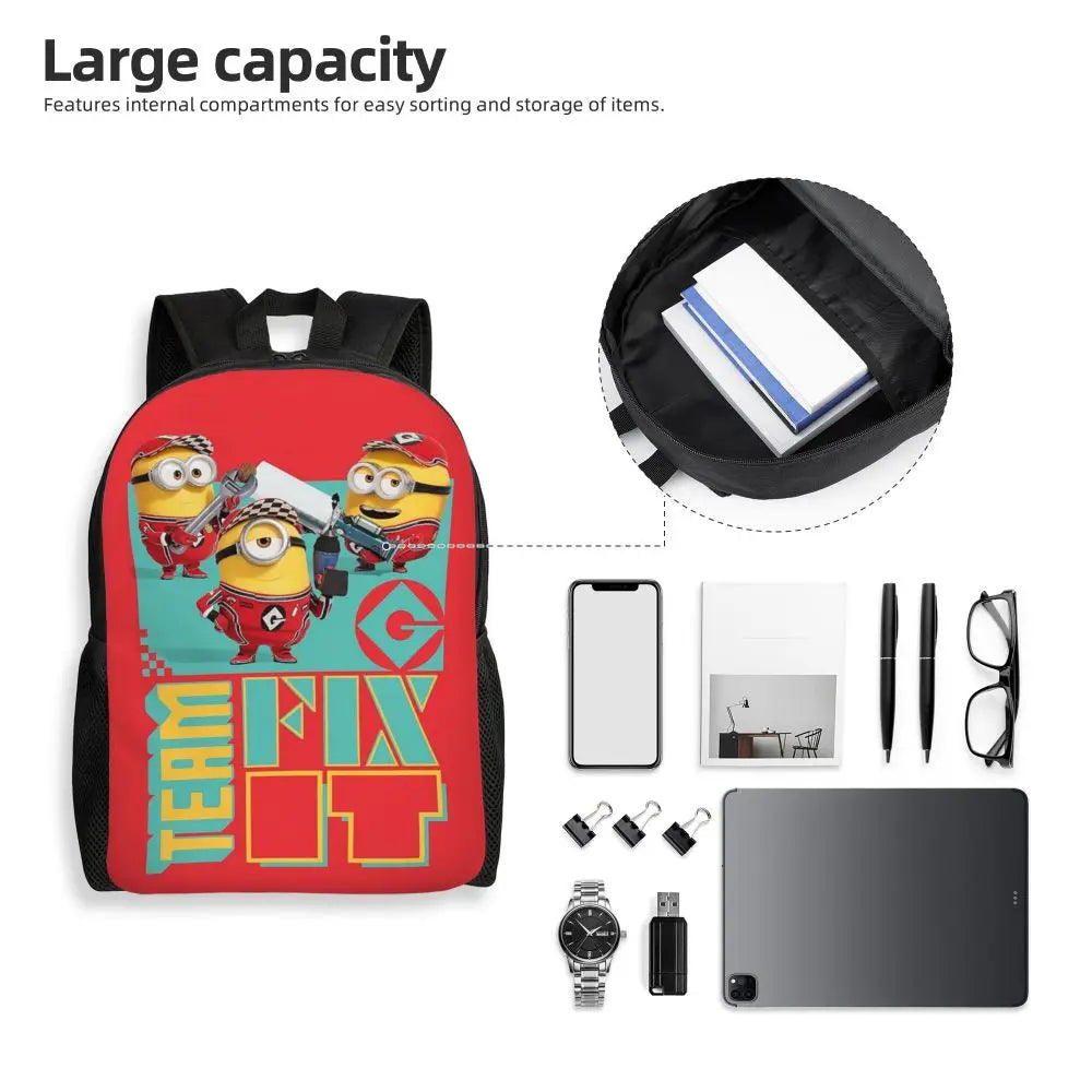 Despicable Me 4 Movie School Backpack