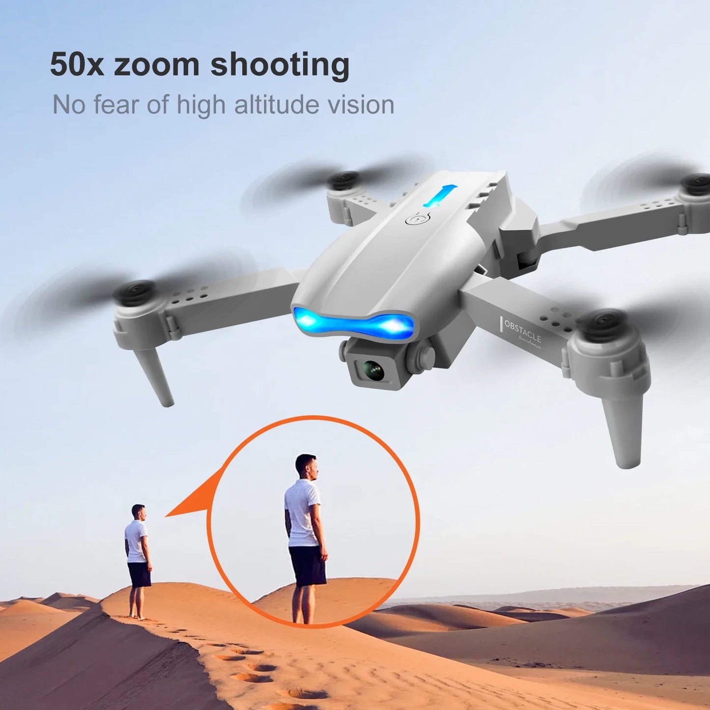 Xiaomi Mijia E99 Pro Drone HD 8k Dual-Camera High Hold Mode Foldable RC WIFI Aerial Photography Quadcopter for Adult Child Toys