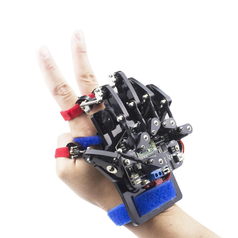 Robot Palm Hand Manipulator Open Source Code 5 Hands Educational Kit with Ps2/Somatosensory Gloves STEM For Arduino STM32 Bionic