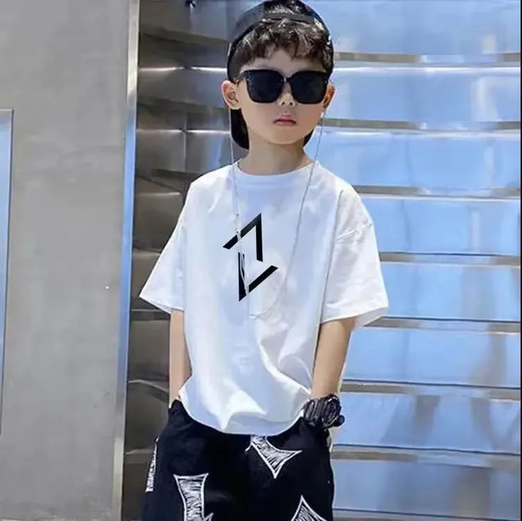 Summer Outfit T-Shirt Children's T-shirts Clothes For Teenagers Clothing T-shirt Tops Boy