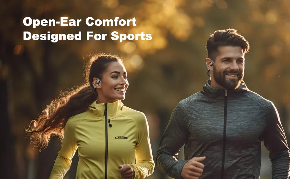 For shokz open ear run Bone Conduction Bluetooth Headphones Wireless Sports soft bass Fitness Cycling headsets working earphones