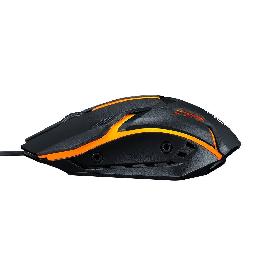 ALFA Mouse Gamer USB 3200dpi Led RGB Com Fio JX-M20