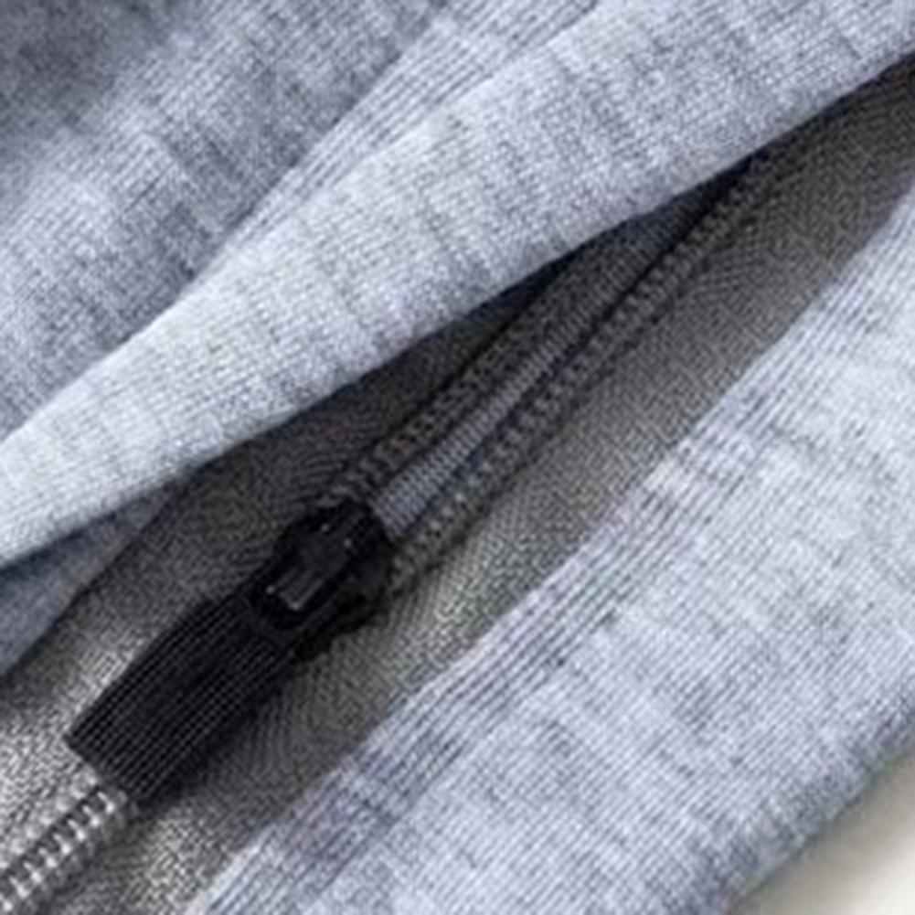 Side Zipper Pockets Men Shorts Casual Shorts Gym Fitness Baskeball Running Shorts Sport Short Pants Summer Trousers Sweat Shorts