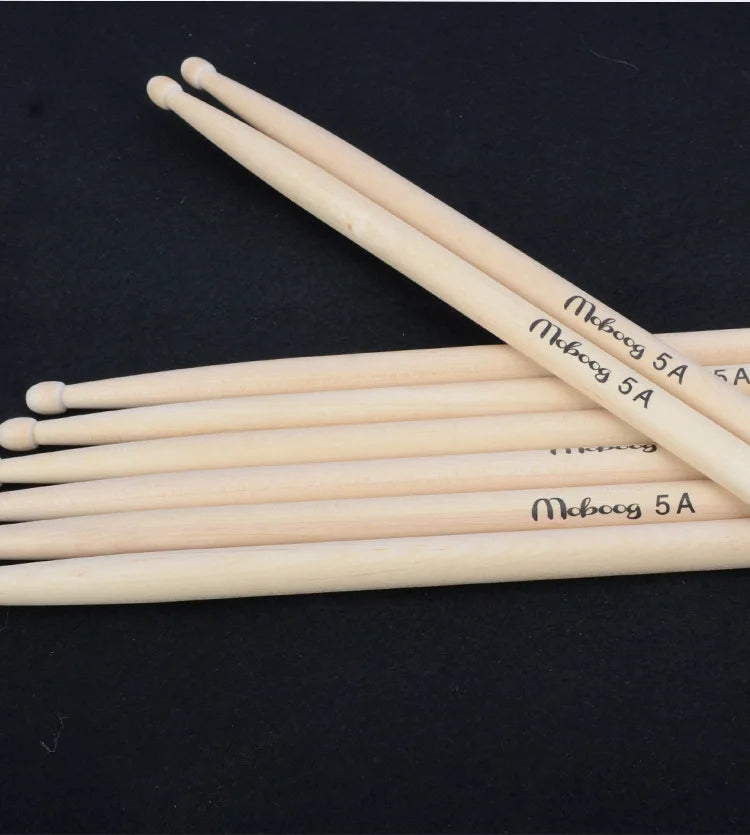 1 Pair Professional Drum Sticks High Quality Wood Drumsticks 5A/7A Musical Instruments Drum Sticks