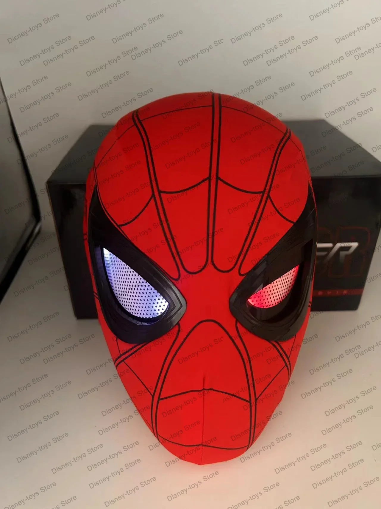 New Spider man no Way Home Spider Man Mask Luxury Helmet Rechargeable Remote Eyes Movable Mask Cosplay Decoration Toys