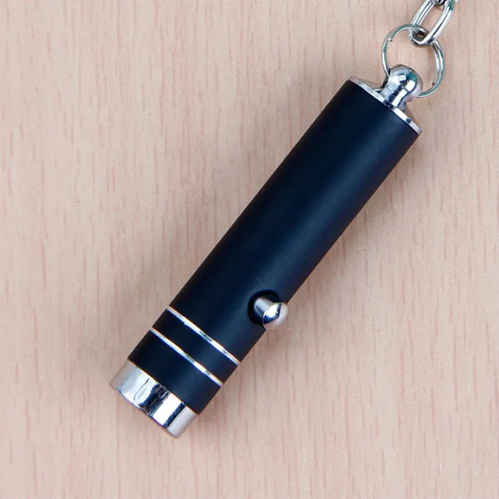 Portable Money Check Detector Counterfeit Money ID Currency UV Light Keychain Lamp LED UV Torch Flashlight