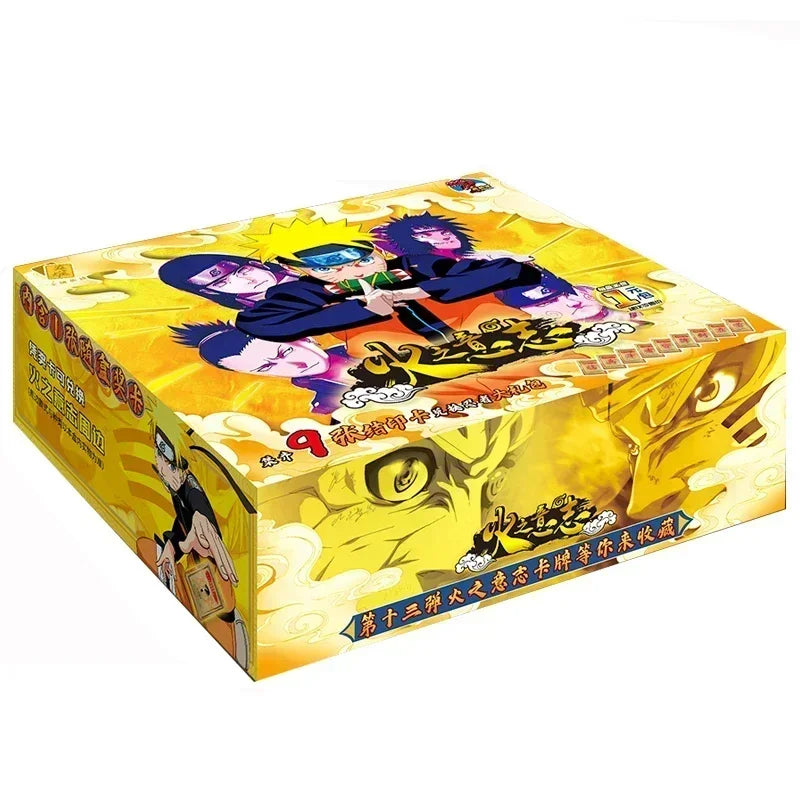 Naruto SSR Card Deluxe Collection Edition Card Naruto Sasuke Anime Character TCG Board Game