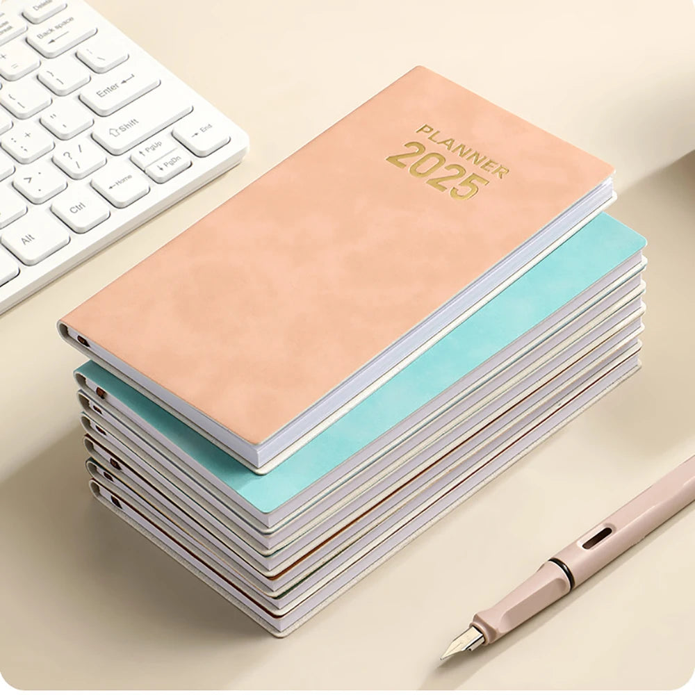 2025 A6 Notebook Notepad Daily Weekly Agenda Planner Notebooks Stationery